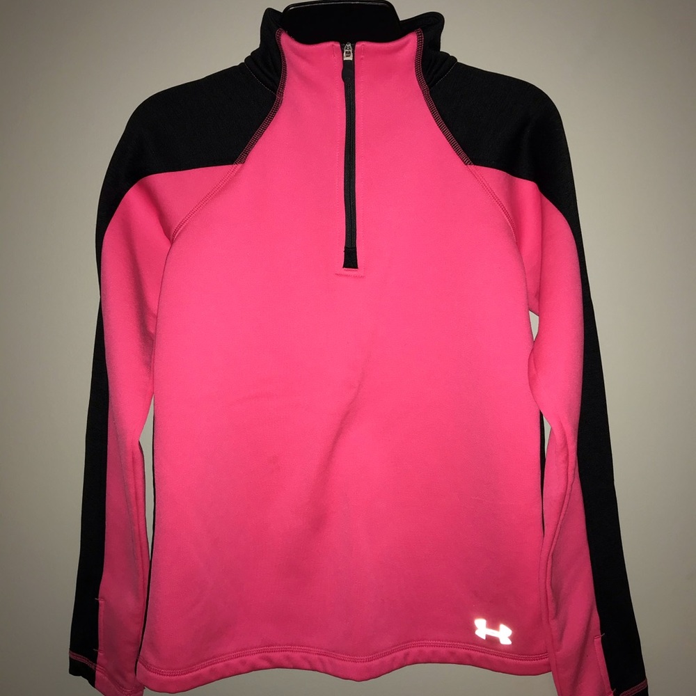 Girls Under Armour Breast Cancer pullover